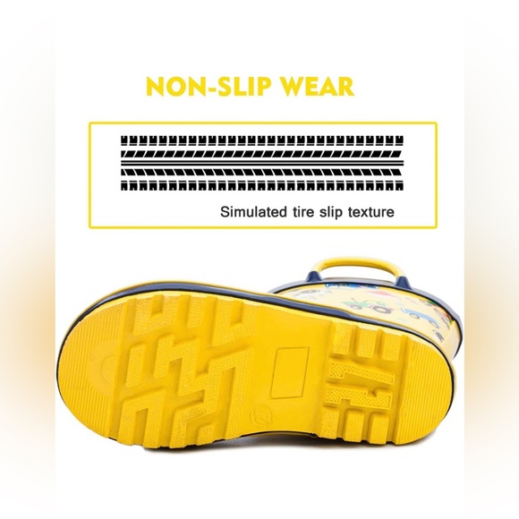 Adamumu toddler rain boots new no box - Picture 4 of 5